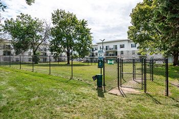 fenced in dog park at New Fountains Apartments